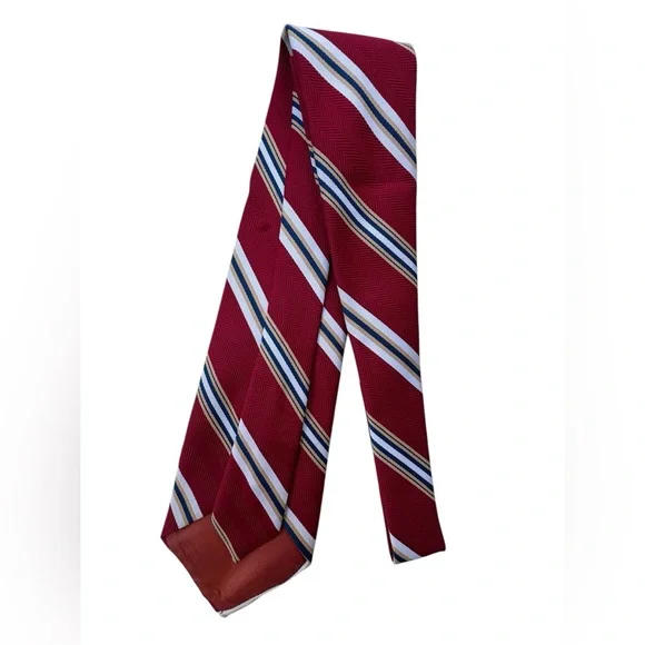 Classic Striped Red Tie